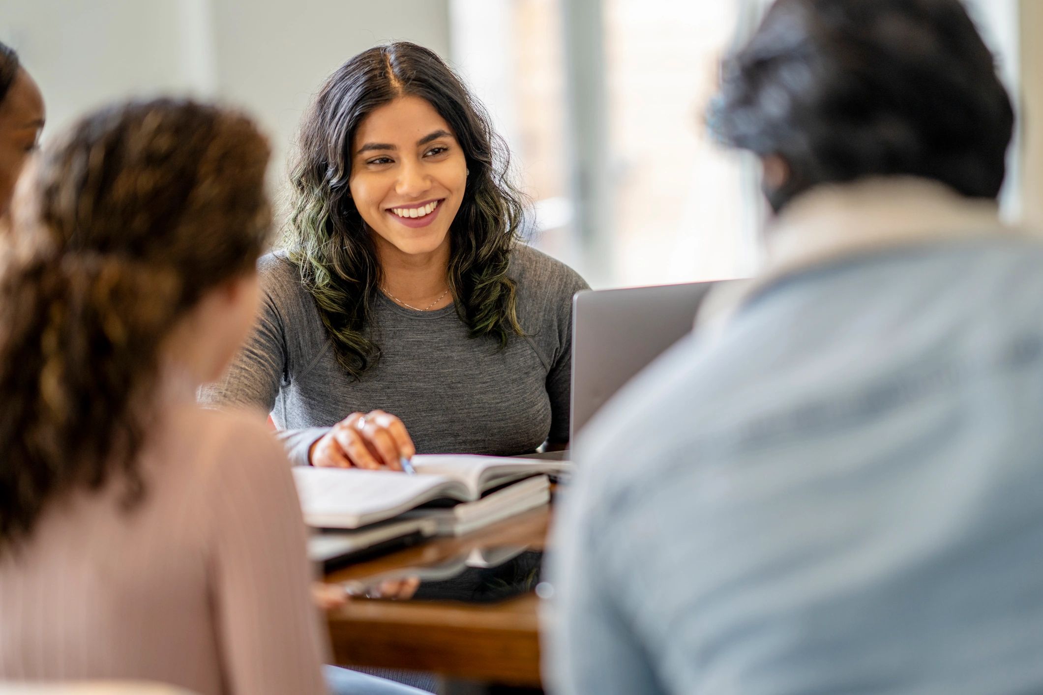 diverse financial education team