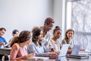 diverse financial education team