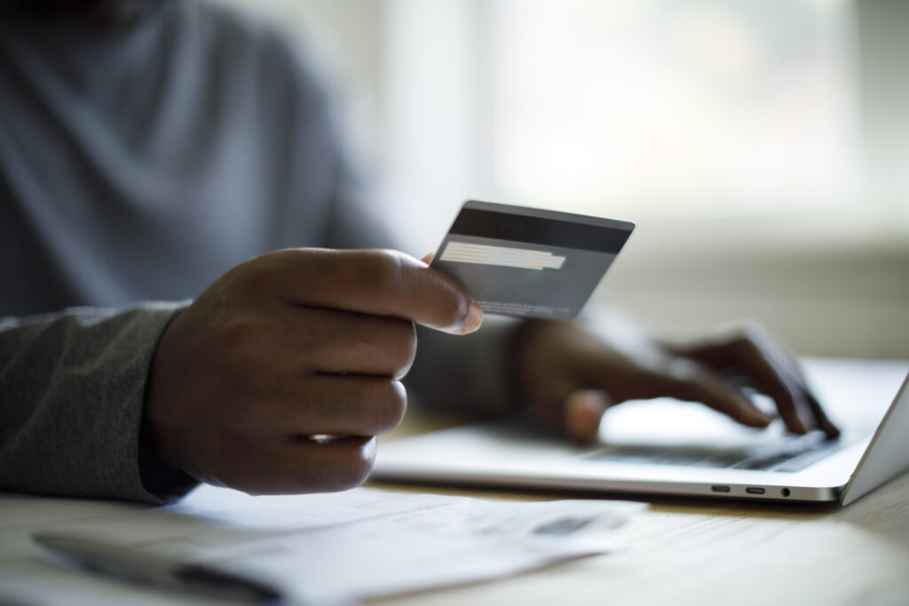 Person understanding credit scores and credit reports
