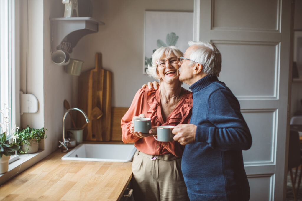 older couple building retirement portfolio